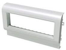 Рамка с суппортом для кабель-канала DKC In-liner Classic Brava PDA-3BN 100мм. 1-м. 6 мод. белый картинка